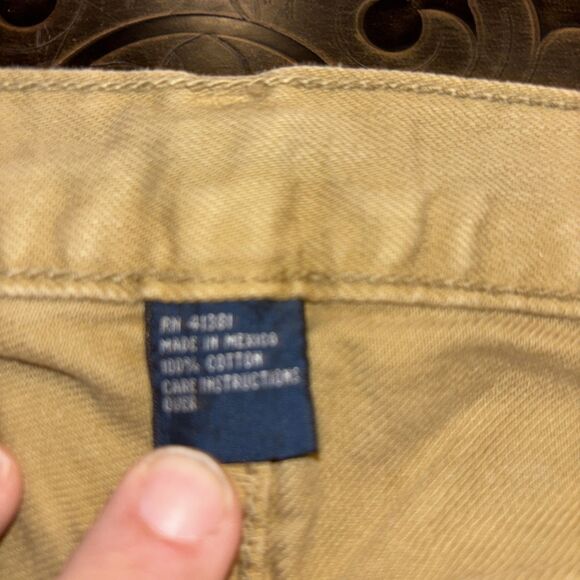 Men’s Polo Ralph Lauren Workman’s Manufacturing Co. Jeans Adult 38x30 Vintage - Picture 9 of 10